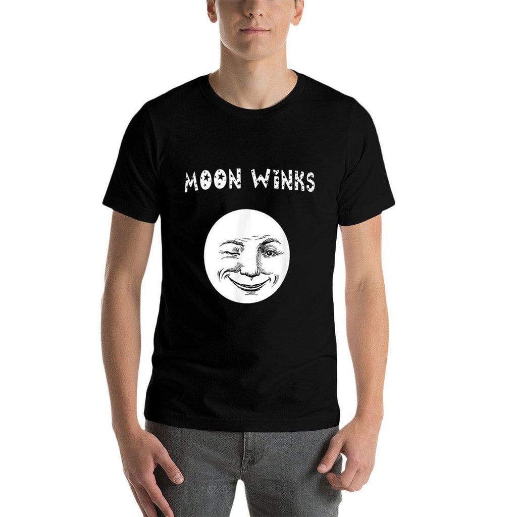 Moon Winks Funny Gift For Astrology Sun Moon Lovers  Classic T-Shirt