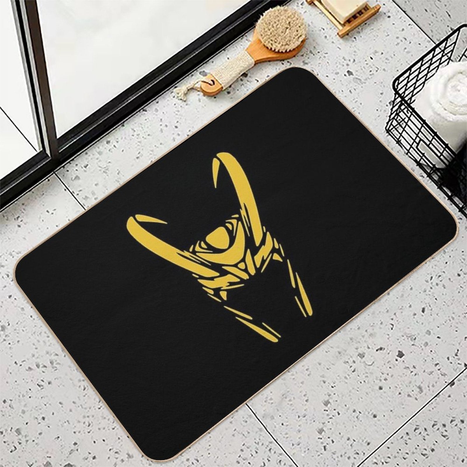 Loki’s Helmet  Versatile Bath Mat