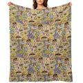 A Walk in The Park Plush Throw Blanket