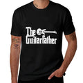 Fathers Day The Guitar-father Musician Guitarist Dad Gift  Summer-ready Fabric T-Shirt
