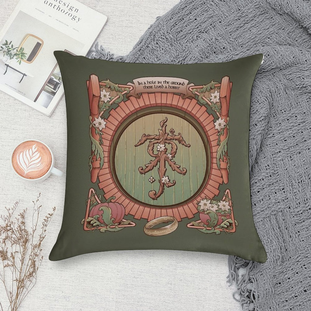 A Hole In The Ground Soft Easy Maintenance Throw Pillow
