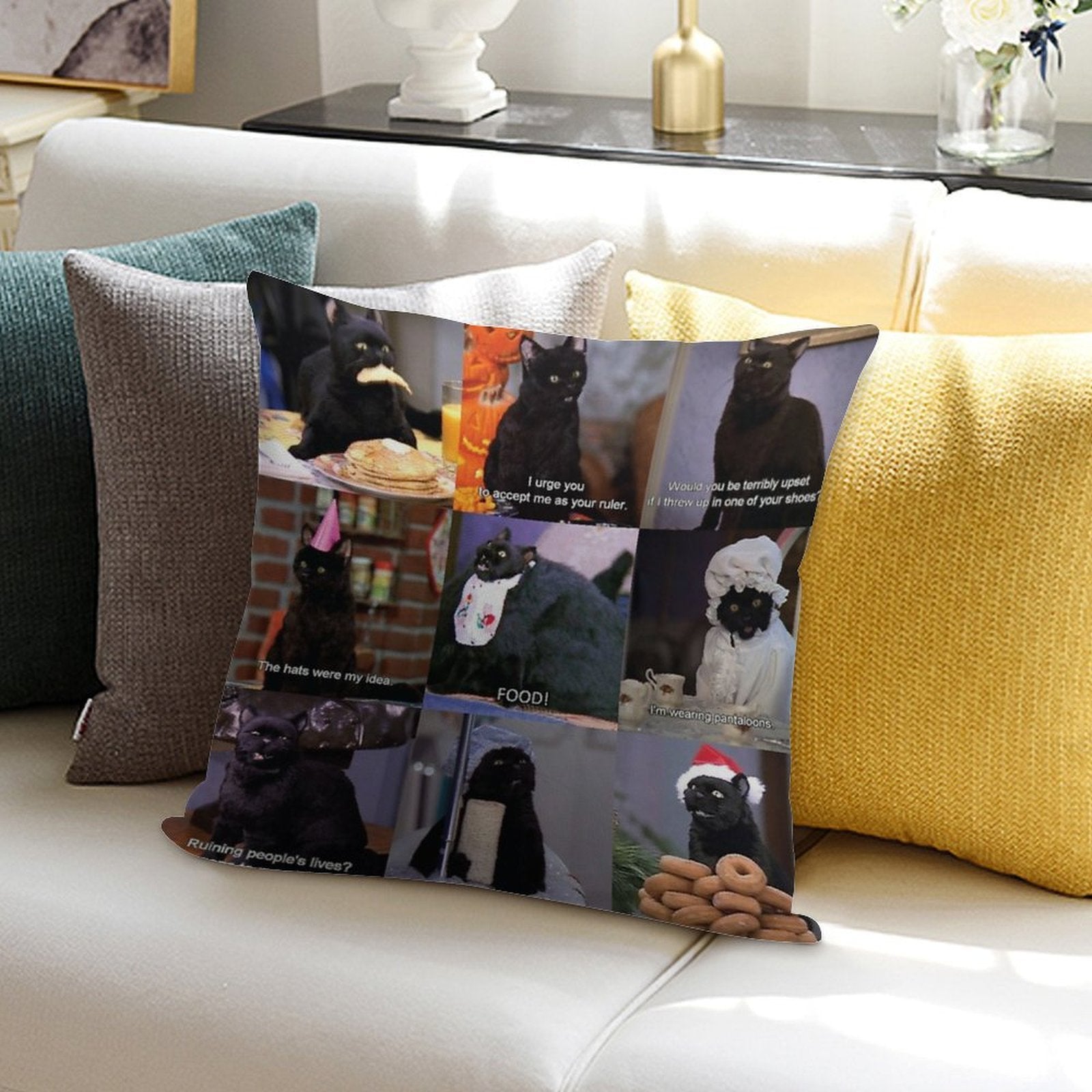 Musings of Salem Soft Easy Maintenance Throw Pillow