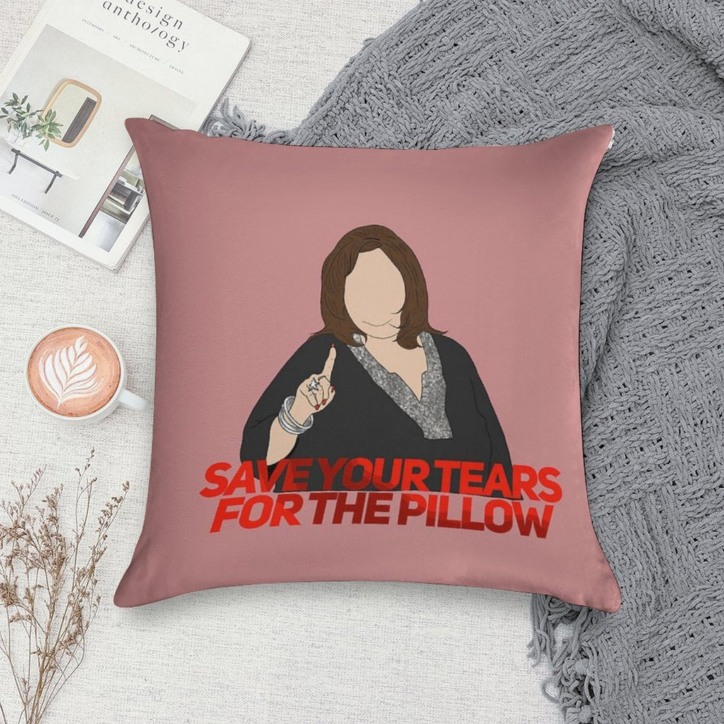 No Crybabies Soft Shrink-Resistant Throw Pillow