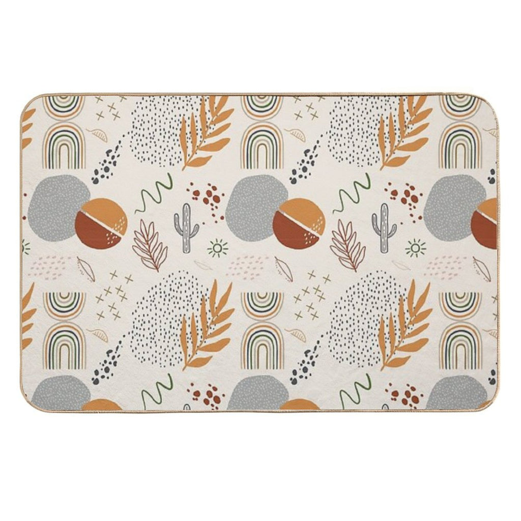 Fun Boho  Eco-Friendly Bath Mat