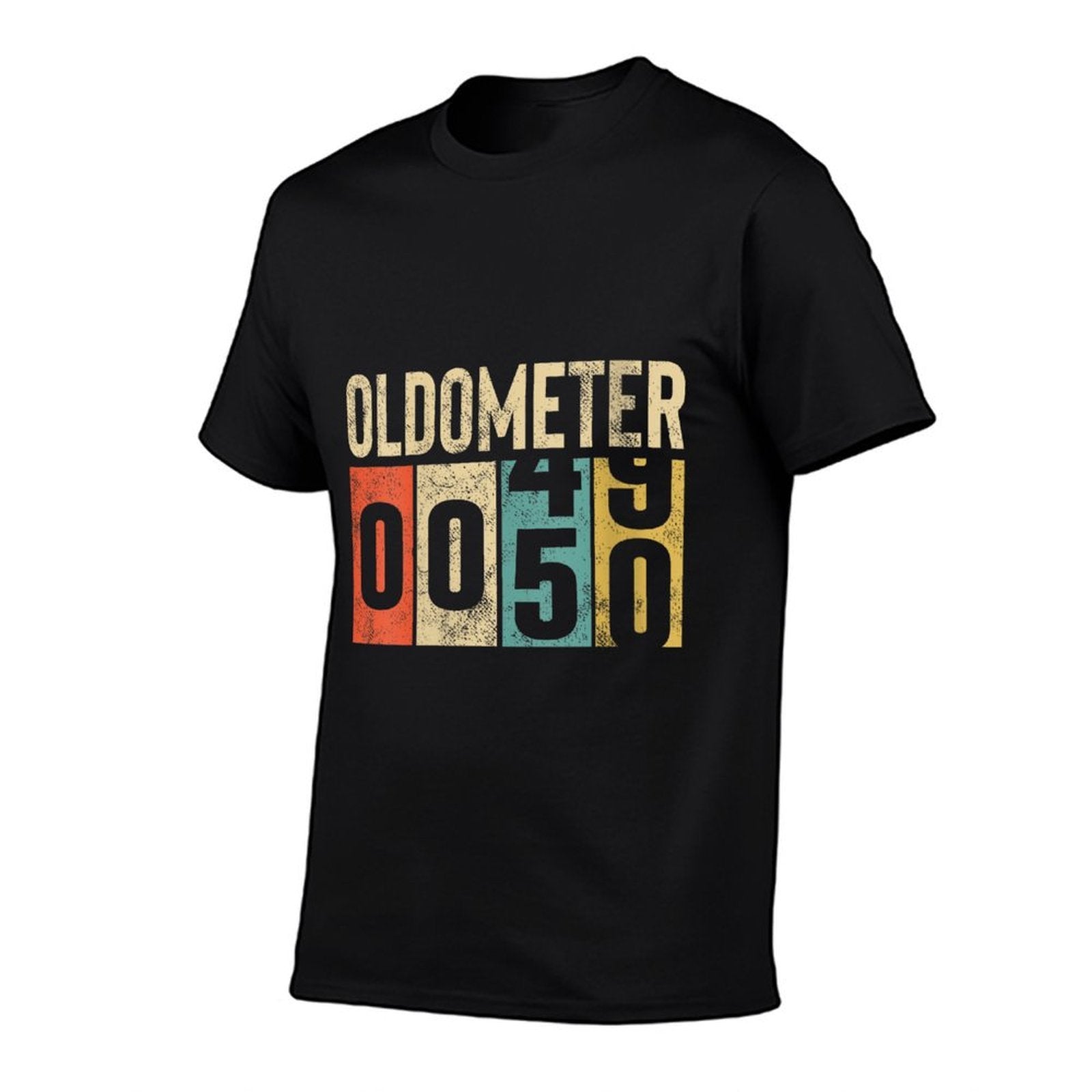 Funny 50 Years Old Oldometer Vintage 50th Birthday Odometer  Vintage-inspired T-Shirt