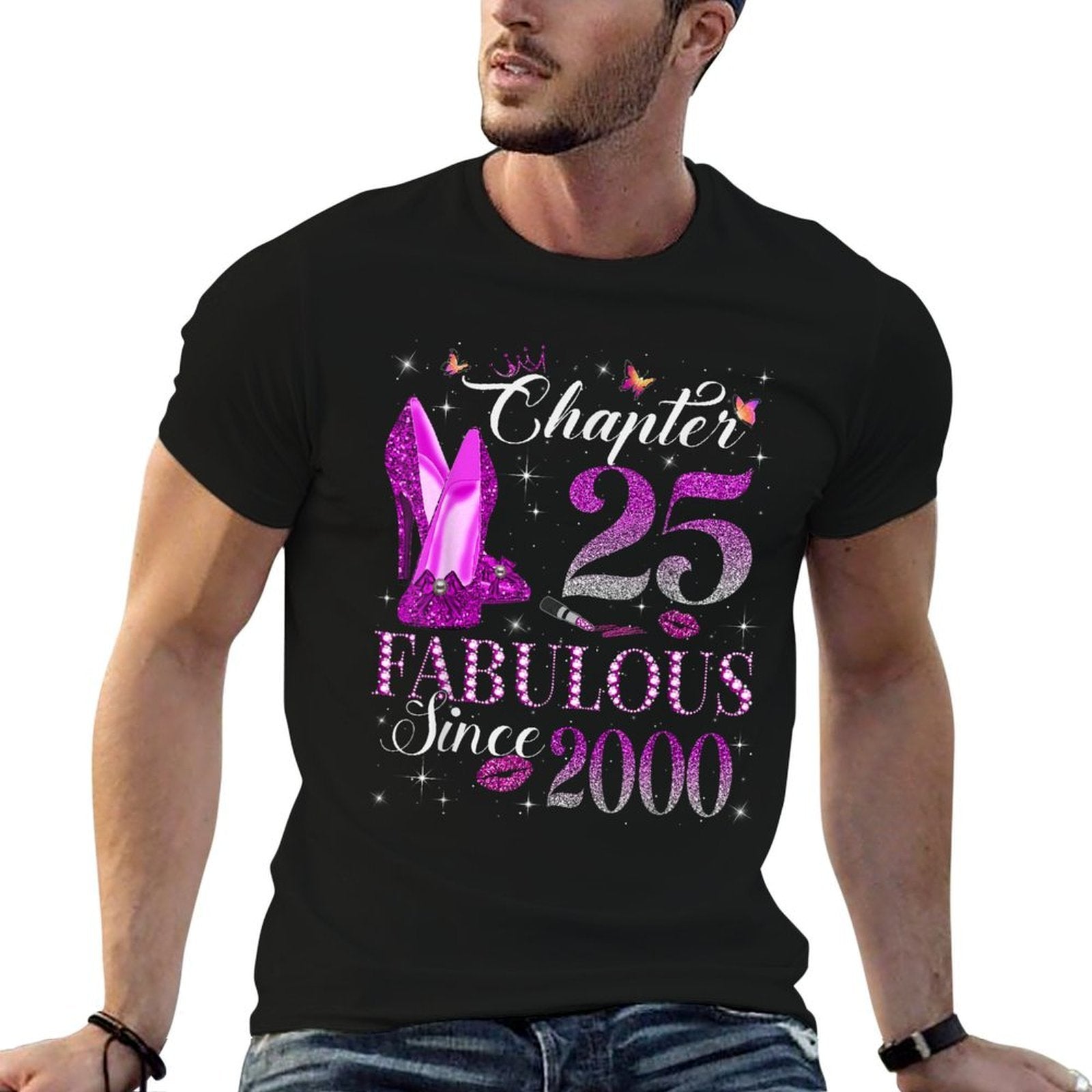 Chapter 25 Fabulous Since 2000 25Th Birthday Gift For Women  Soft T-Shirt