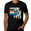 Best of Vintage 1973 50th Birthday Gifts Man Cassette  Durable T-Shirt