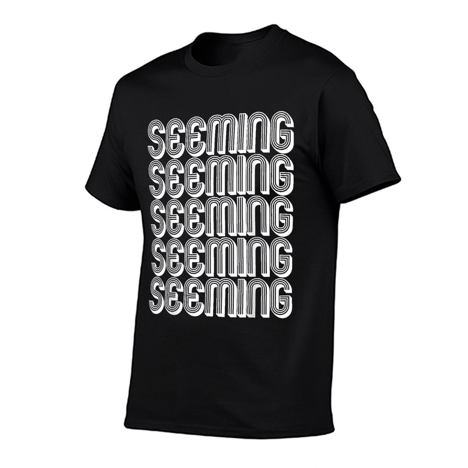 Seeming  Oversized Silhouette T-Shirt