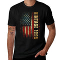Vintage 1995 American 30th Birthday 30 Years Old Men  Wrinkle-resistant T-Shirt