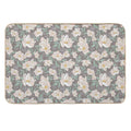 Peonies on Purple  Pet-Safe Bath Mat