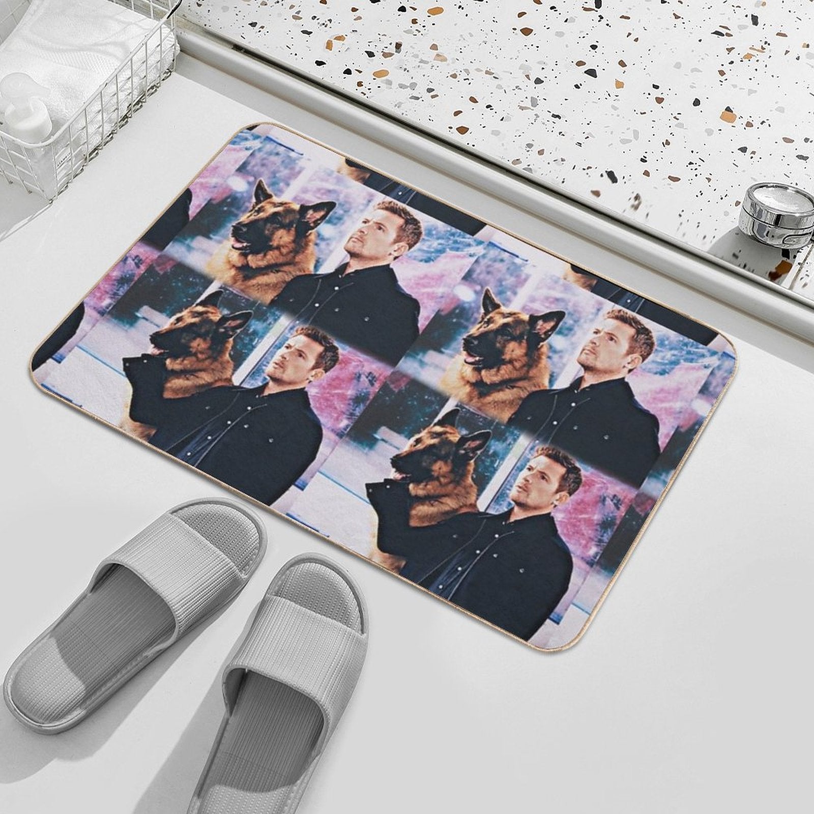 Hudson And Rex  Odorless Bath Mat