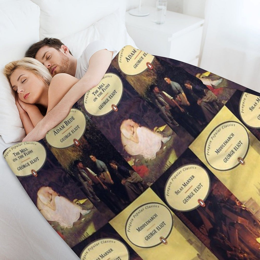 George Eliot Books All-season Throw Blanket