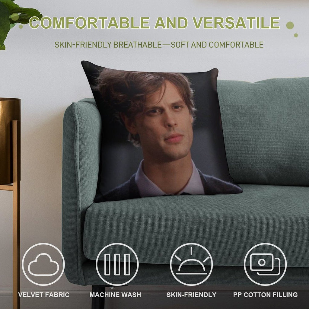 Mgg Soft Washable Throw Pillow