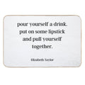 Elizabeth Taylor Advice  Fade-Resistant Bath Mat