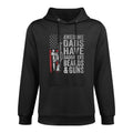 Awesome Dads Have Daughters Beards And Guns Fathers Day Dad Easy Care Hoodie