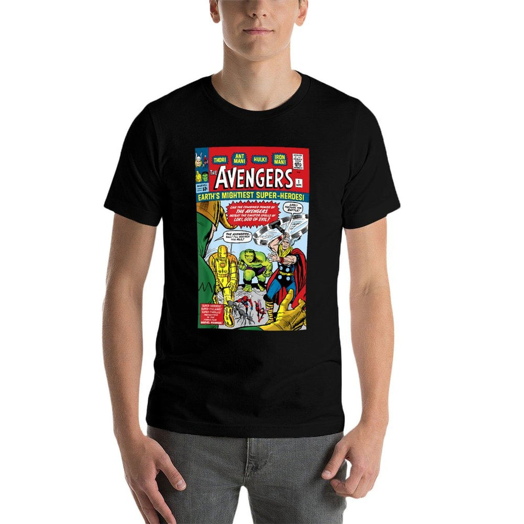 Marvel Avengers First Issue Comic Cover  Eco-friendly Material T-Shirt
