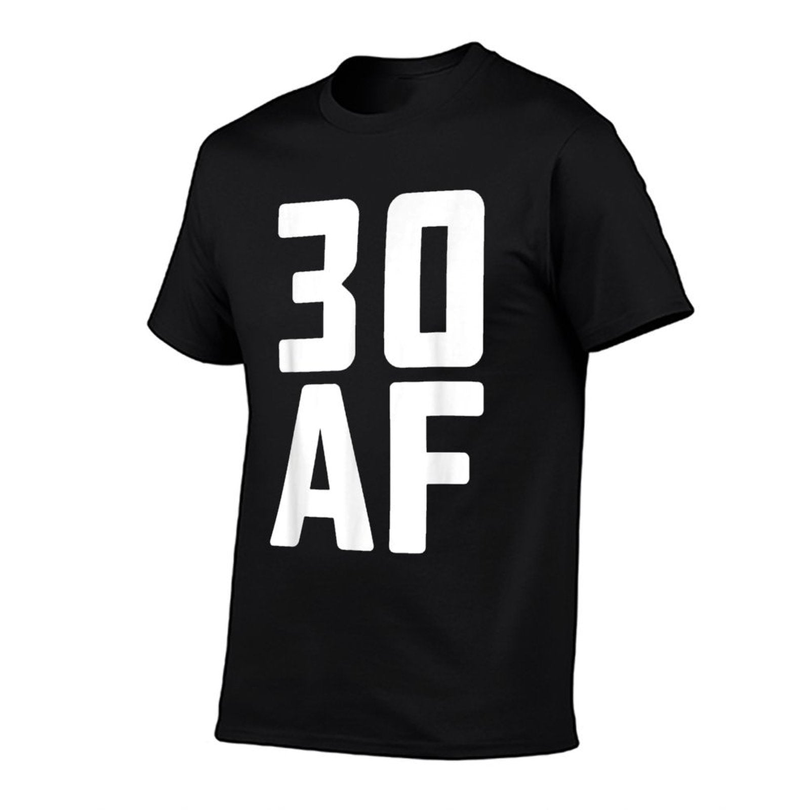 30 AF - 30th Birthday Men Women Thirty Gift  Heathered Texture T-Shirt