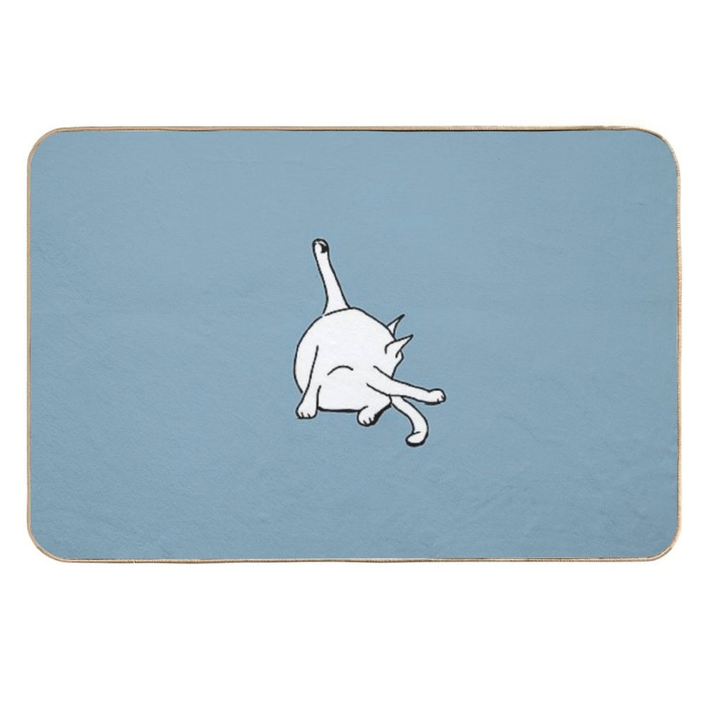 Cat Washing Bottom  Eco-Friendly Bath Mat