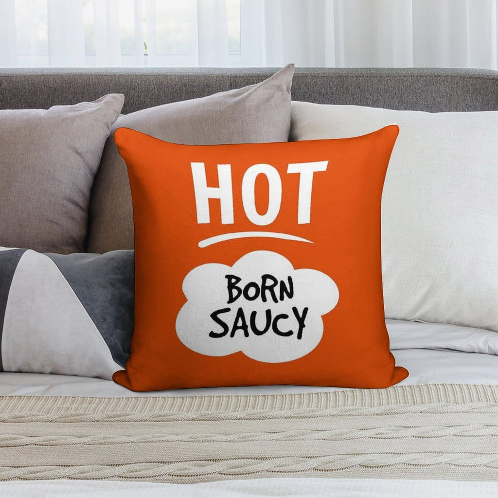 Taco Bell Hot Sauce Soft Warmth Comfort Throw Pillow