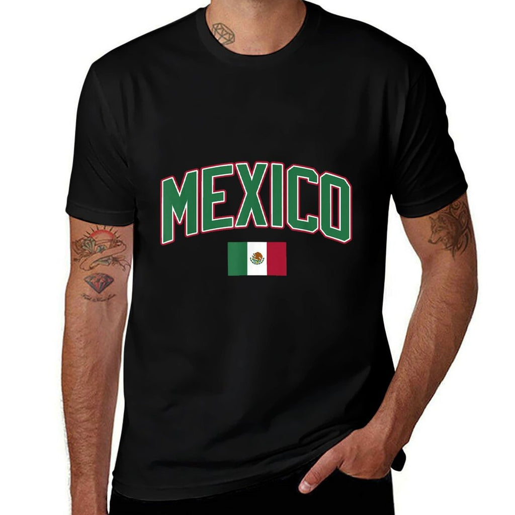 Mexico Mexican Hispanic Siesta Pride Vintage  Breathable T-Shirt