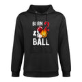 Born 2 Ball Birthday Boy Girl Two 2 Year Old Baller Funny Colorfast Hoodie