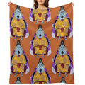 Jinbe (Wanokuni) Anti-pilling Throw Blanket