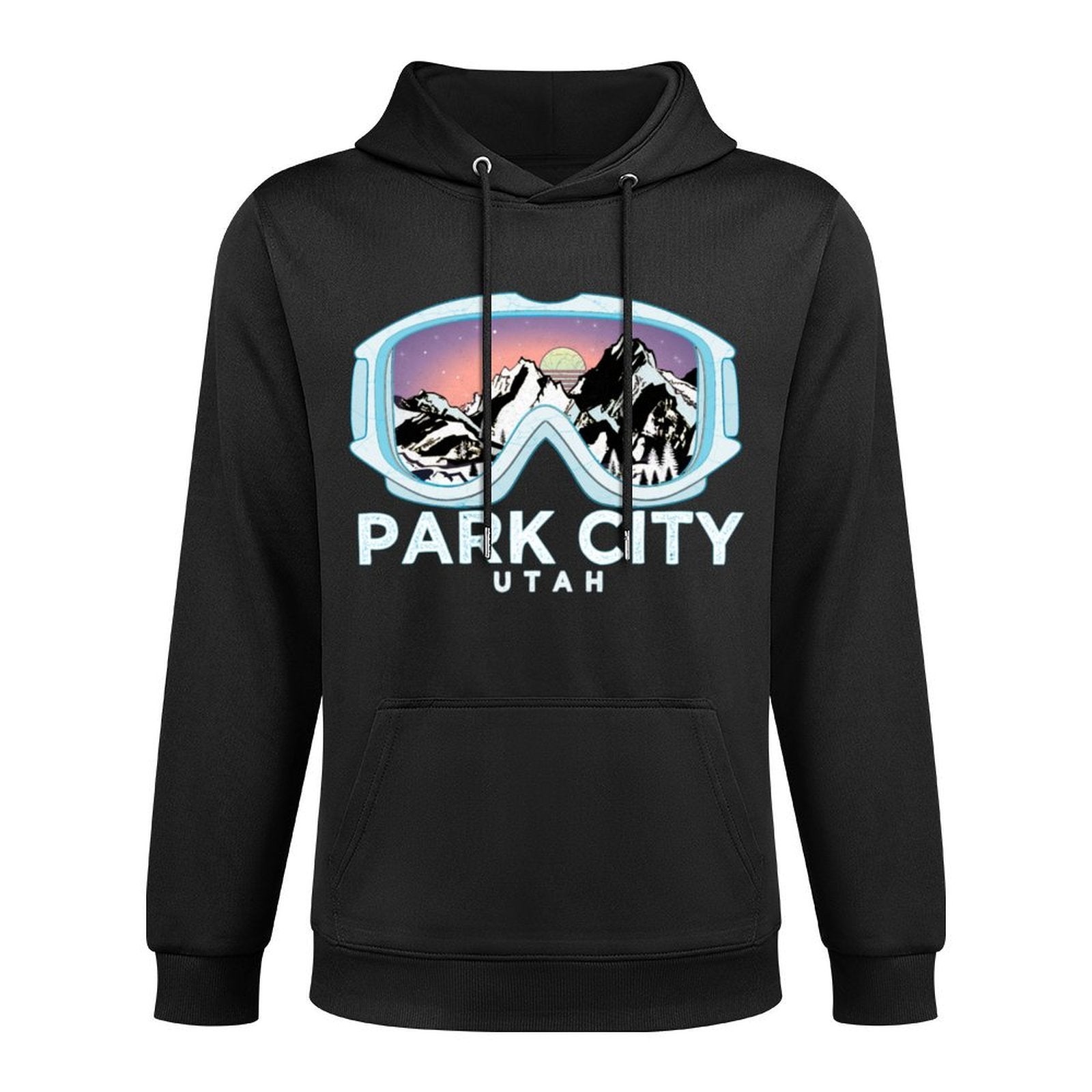 Park City Ski Design  Park City, UT Skiing Snow Gift Layering Staple Hoodie