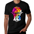 16 YEARS BASKETBALL 16TH BIRTHDAY  Trendy Pattern T-Shirt