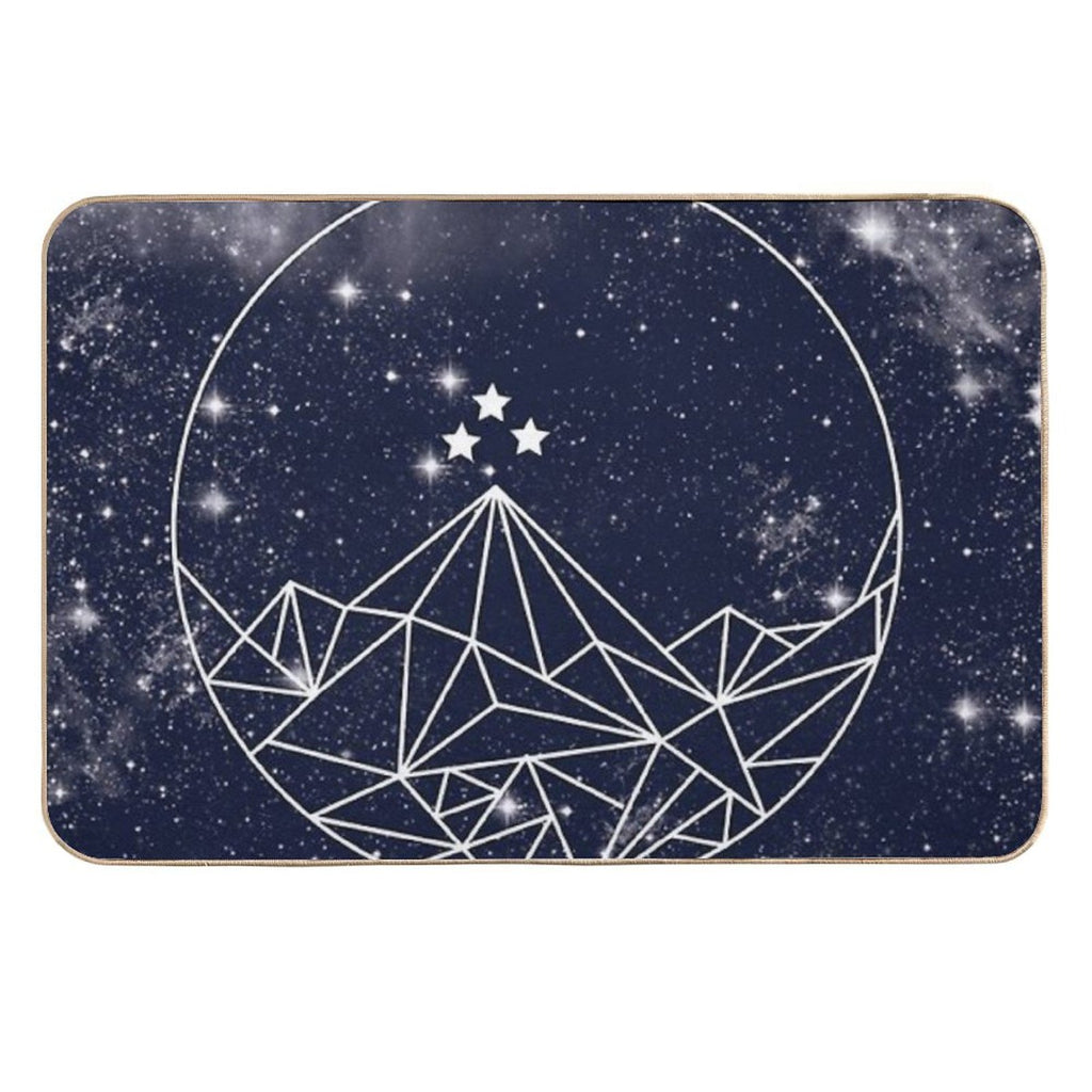 Acomaf Mountains  Pet-Safe Bath Mat