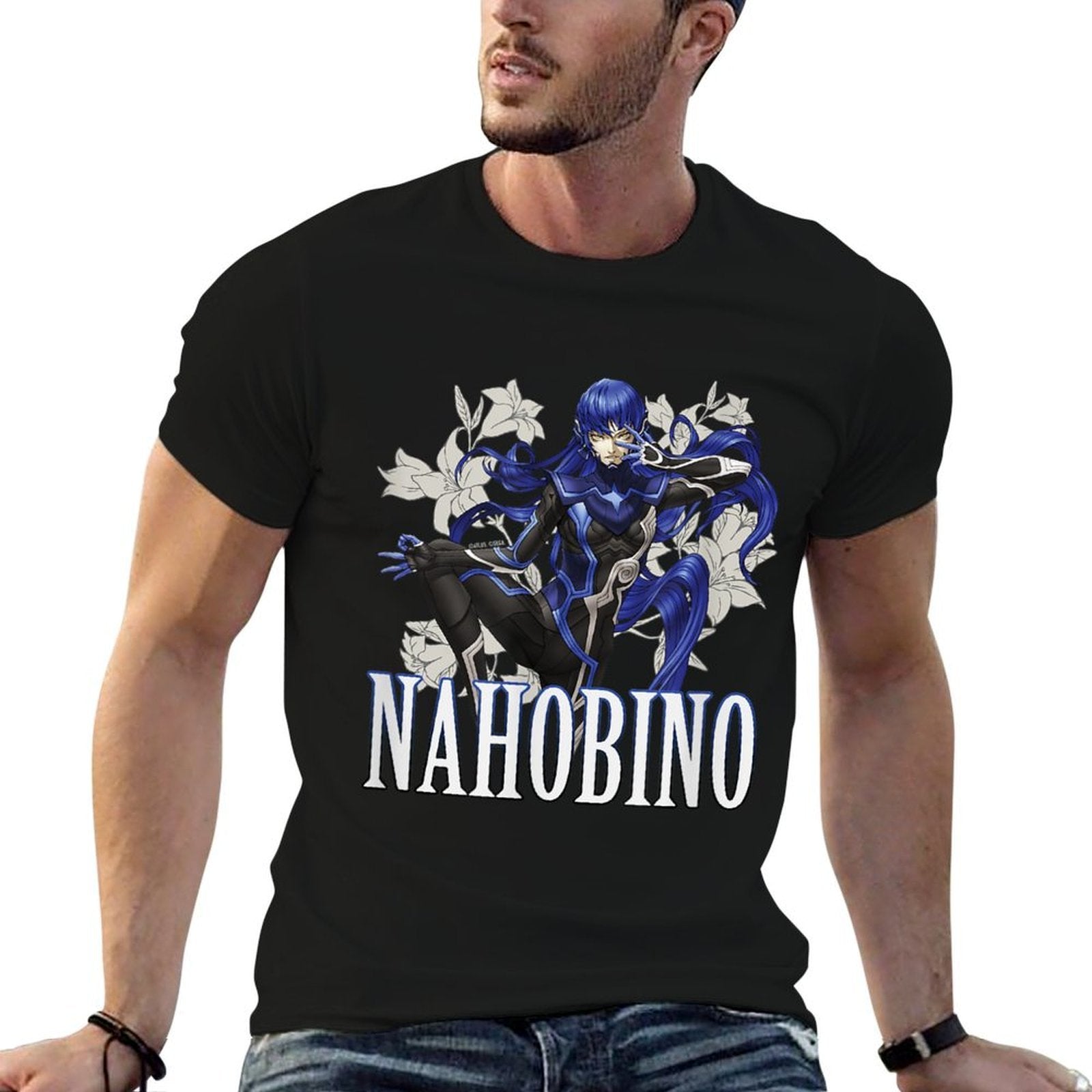 Shin Megami Tensei V Vengeance Nahobino Satsuki ATLUS  High-quality Stitching T-Shirt