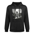 Funny Raccoon Selfie with Sasquatch Bigfoot Unisex Design Hoodie