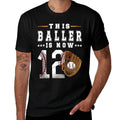 12th Birthday Baseball Boy Twelve Year Old Baseball Player  Relaxed-fit T-Shirt