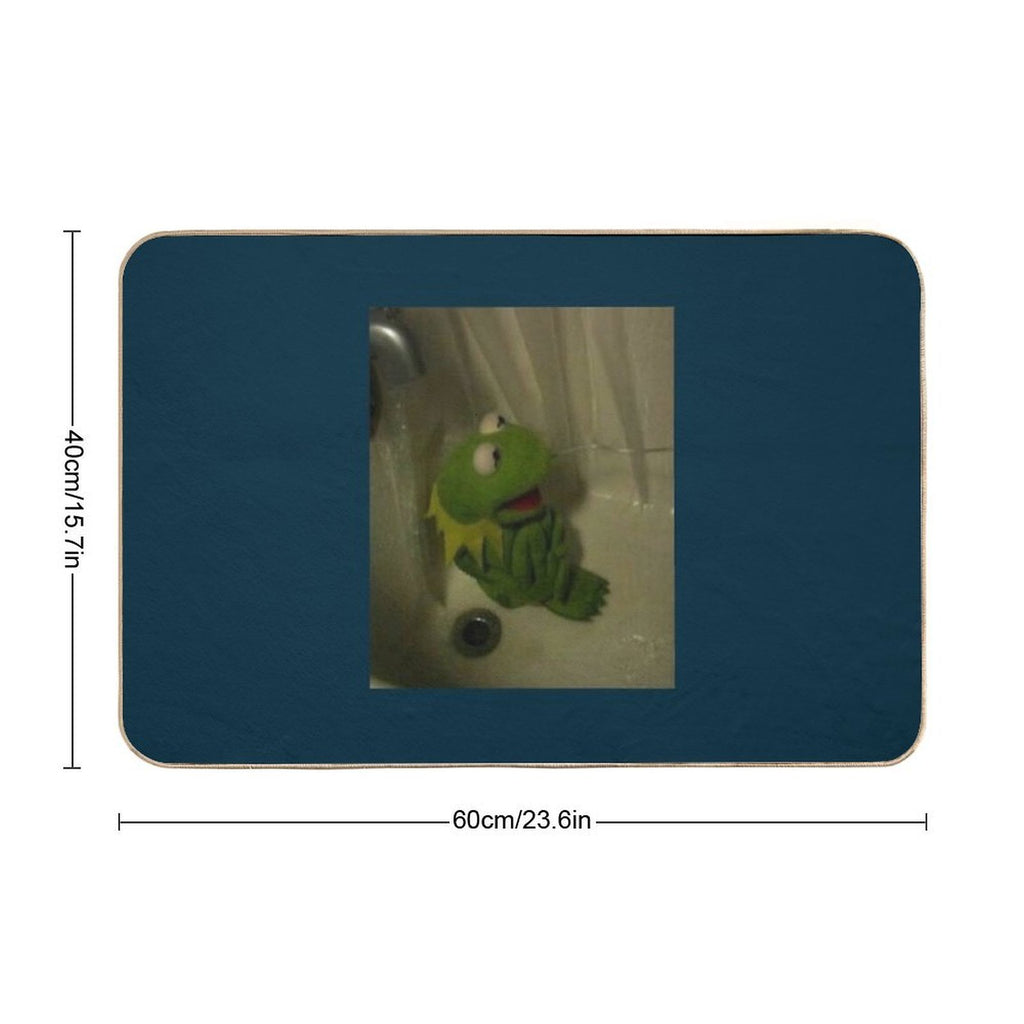 Trippy Skelly  Pet-Safe Bath Mat