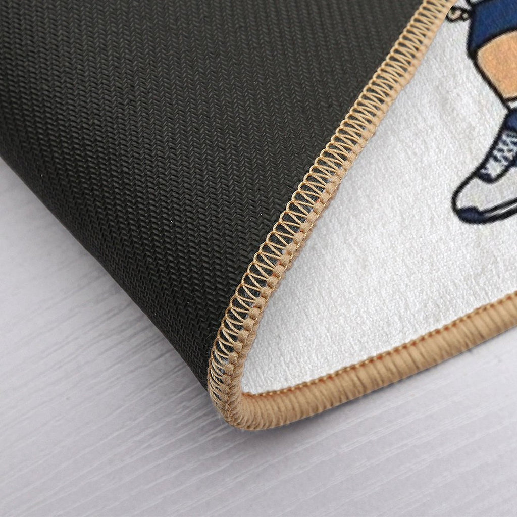Alexander Zverev  Slip-Resistant Bath Mat