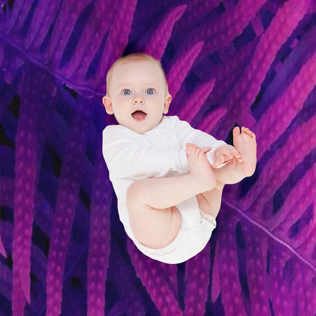 Ferns Plush Throw Blanket