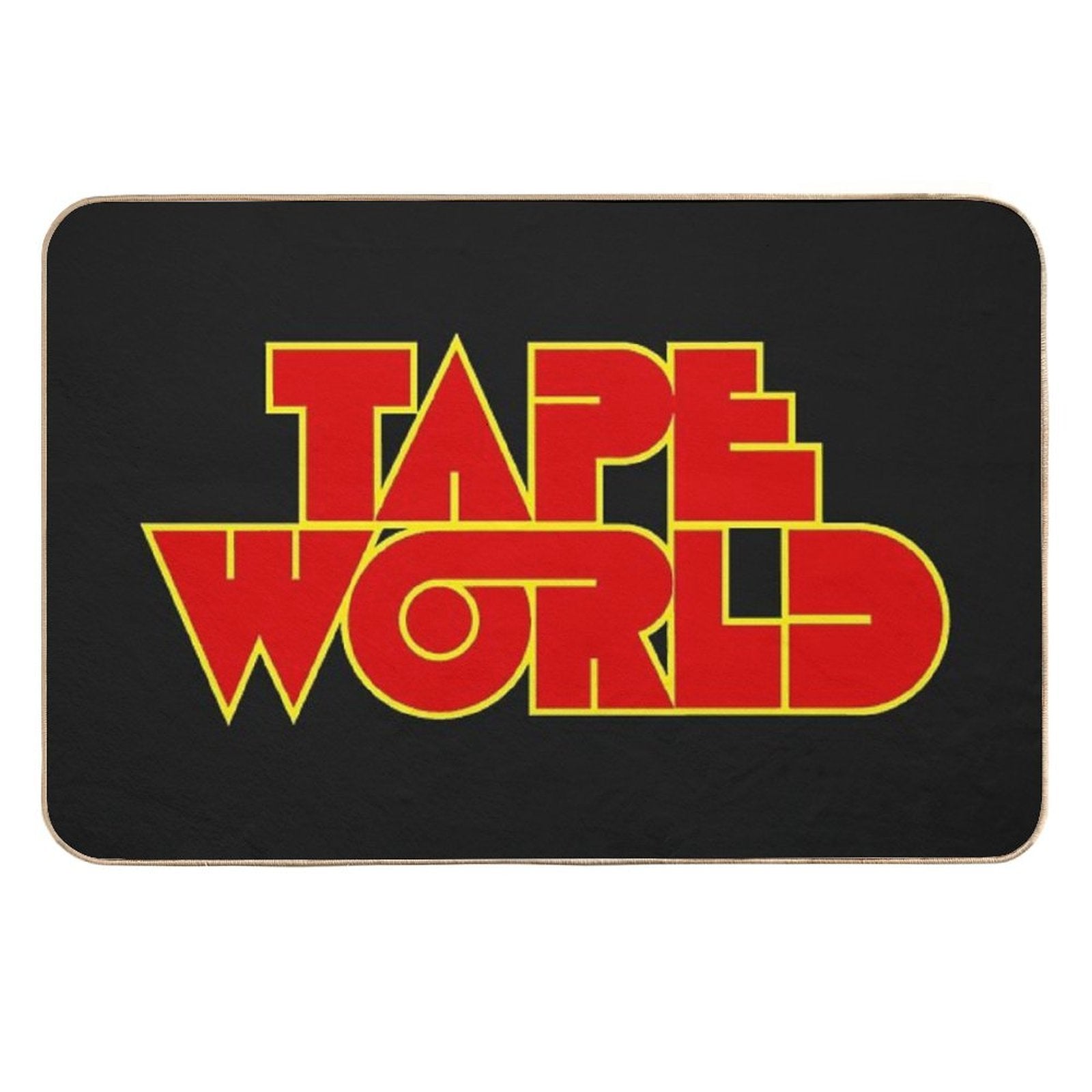 Vintage Tape World  Rapid-Drying Bath Mat