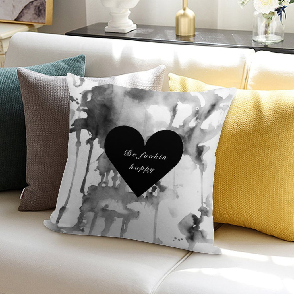 Yungblud - Be Fookin Happy Soft Style Accent Throw Pillow