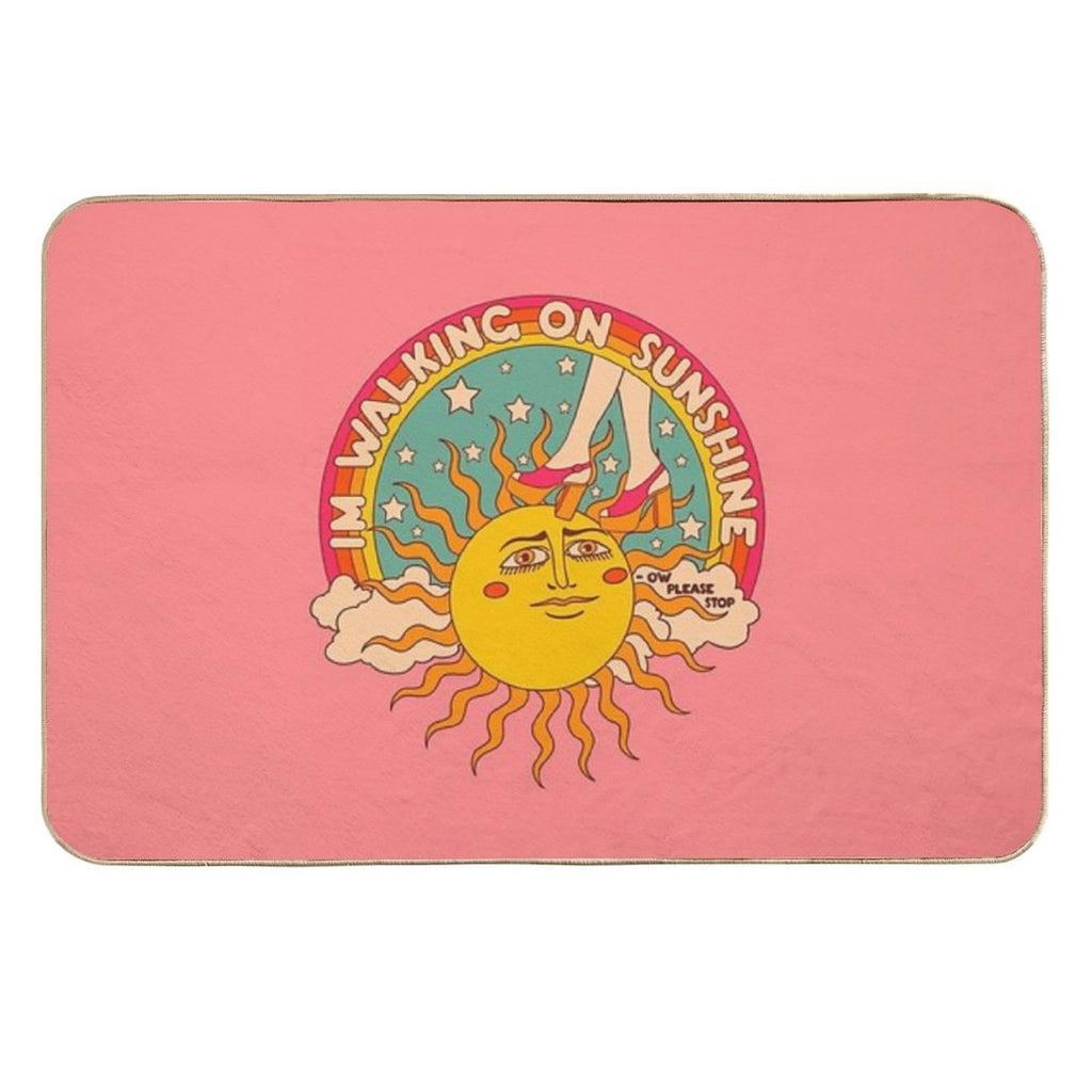 Walking on Sunshine  Versatile Bath Mat