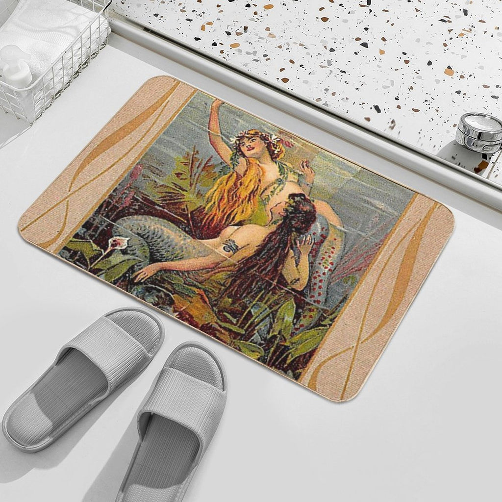 Das Rheingold Mermaid  Eco-Friendly Bath Mat