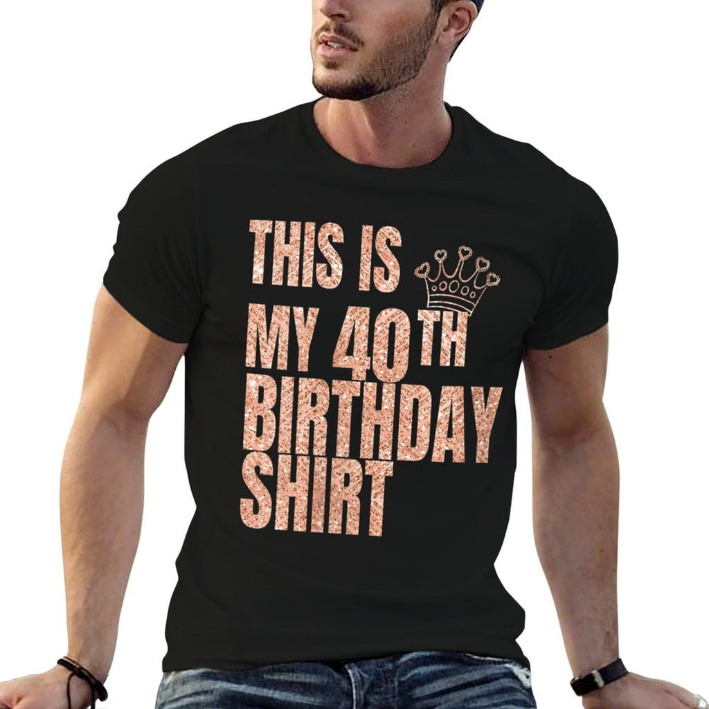 Womens 40th Birthday Gifts for Women Funny 40 Birthday  Stretchy T-Shirt