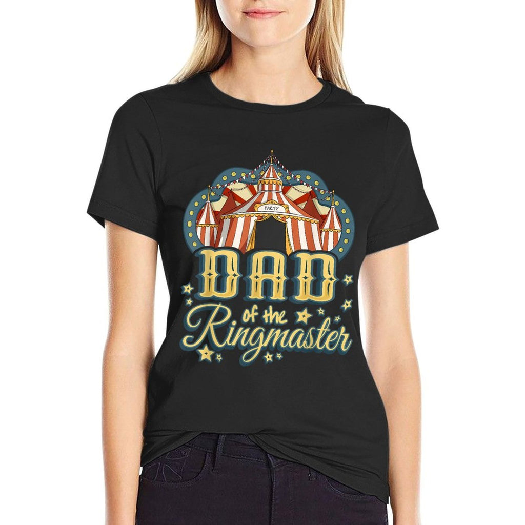 Dad of The Ringmaster - Kids Circus Theme B-Day Party  Classic T-Shirt