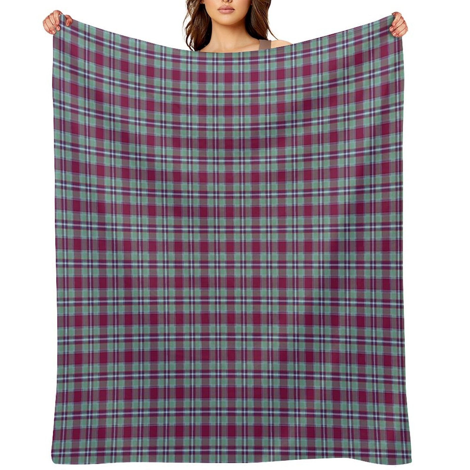 Clan Spence Tartan Travel-friendly Throw Blanket