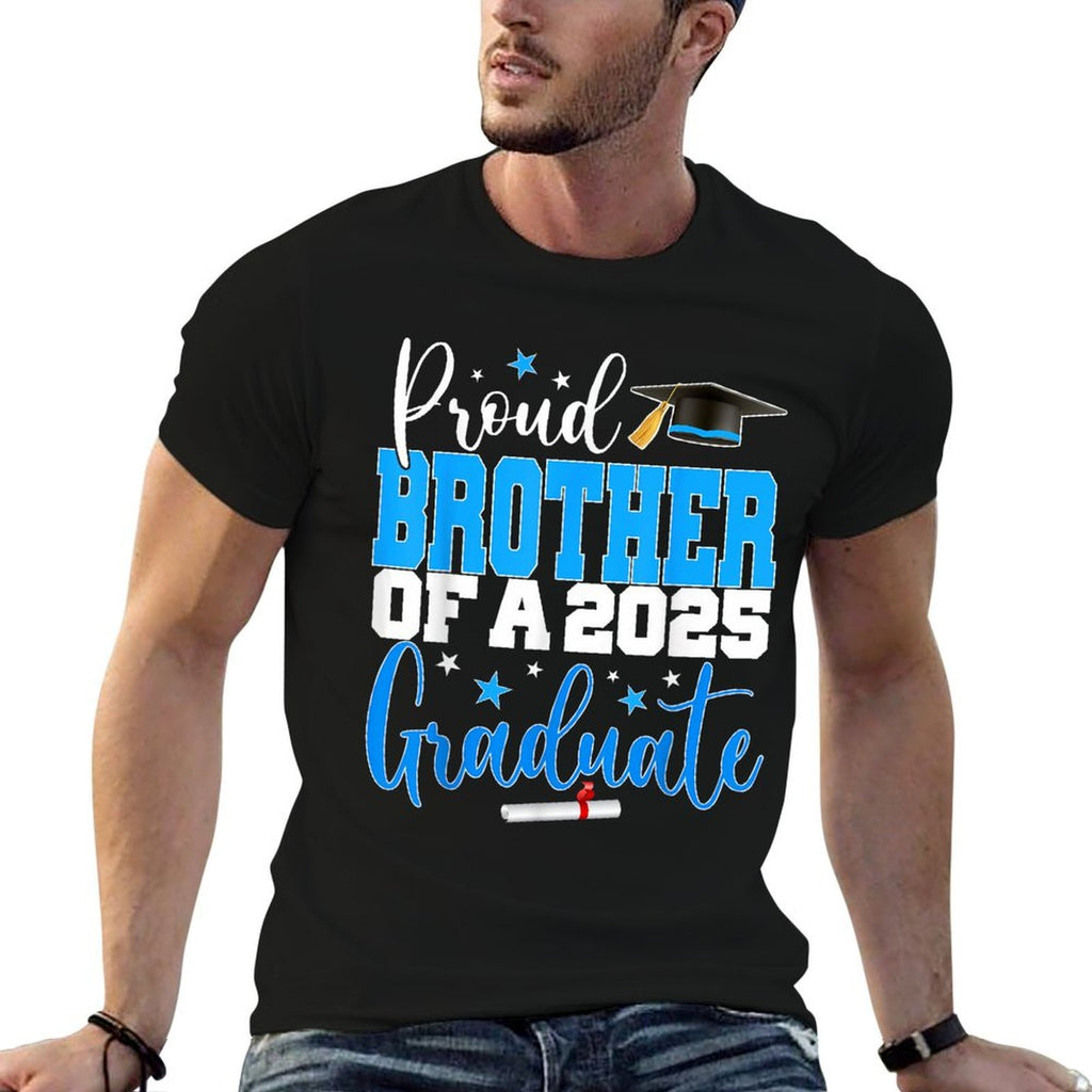 Senior 2025 Proud Brother Of A Class Of 2025 Graduate  Versatile T-Shirt