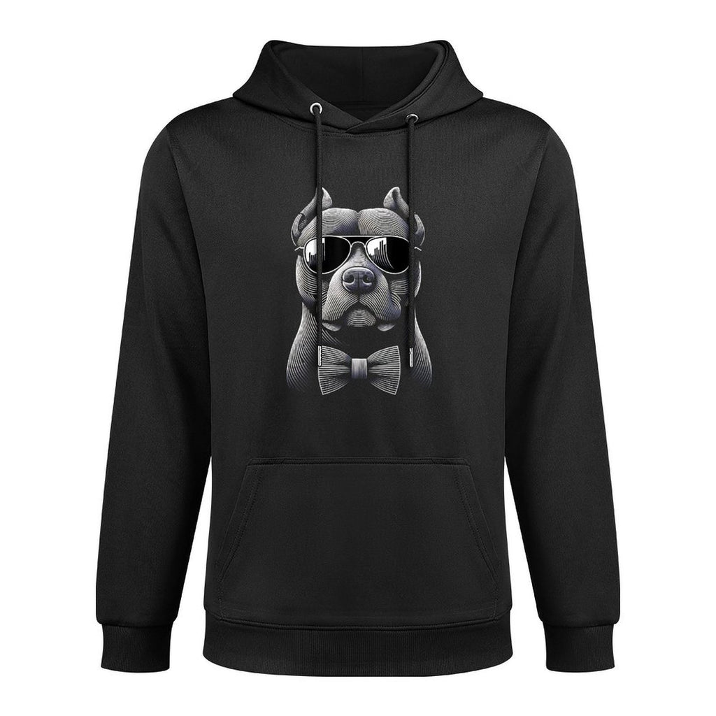 Graphic Sleek Pit Bull  Men (S - 6XL+) Versatile Streetwear Hoodie