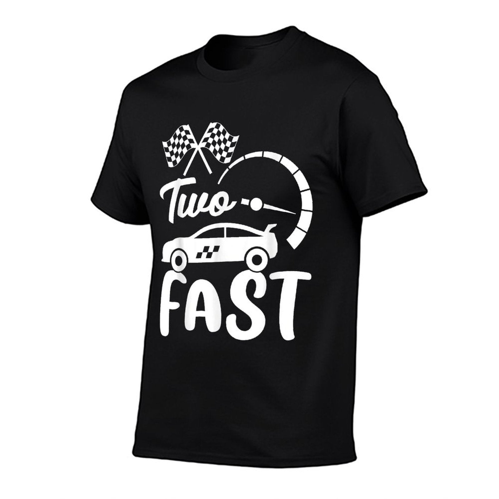 Two Fast Birthday Boy 2 Two Race Car 2nd Birthday Racing Car  Classic T-Shirt