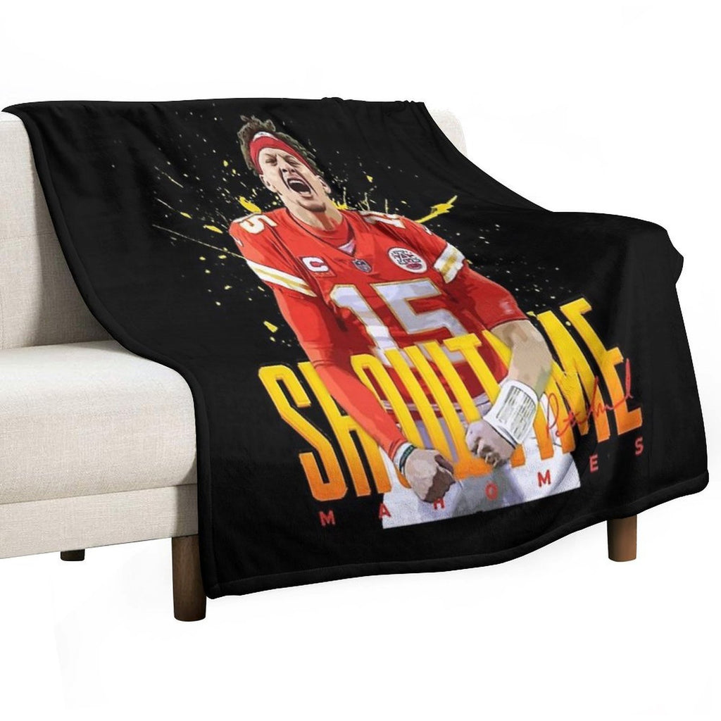 Patrick Mahomes Wrinkle-free Throw Blanket