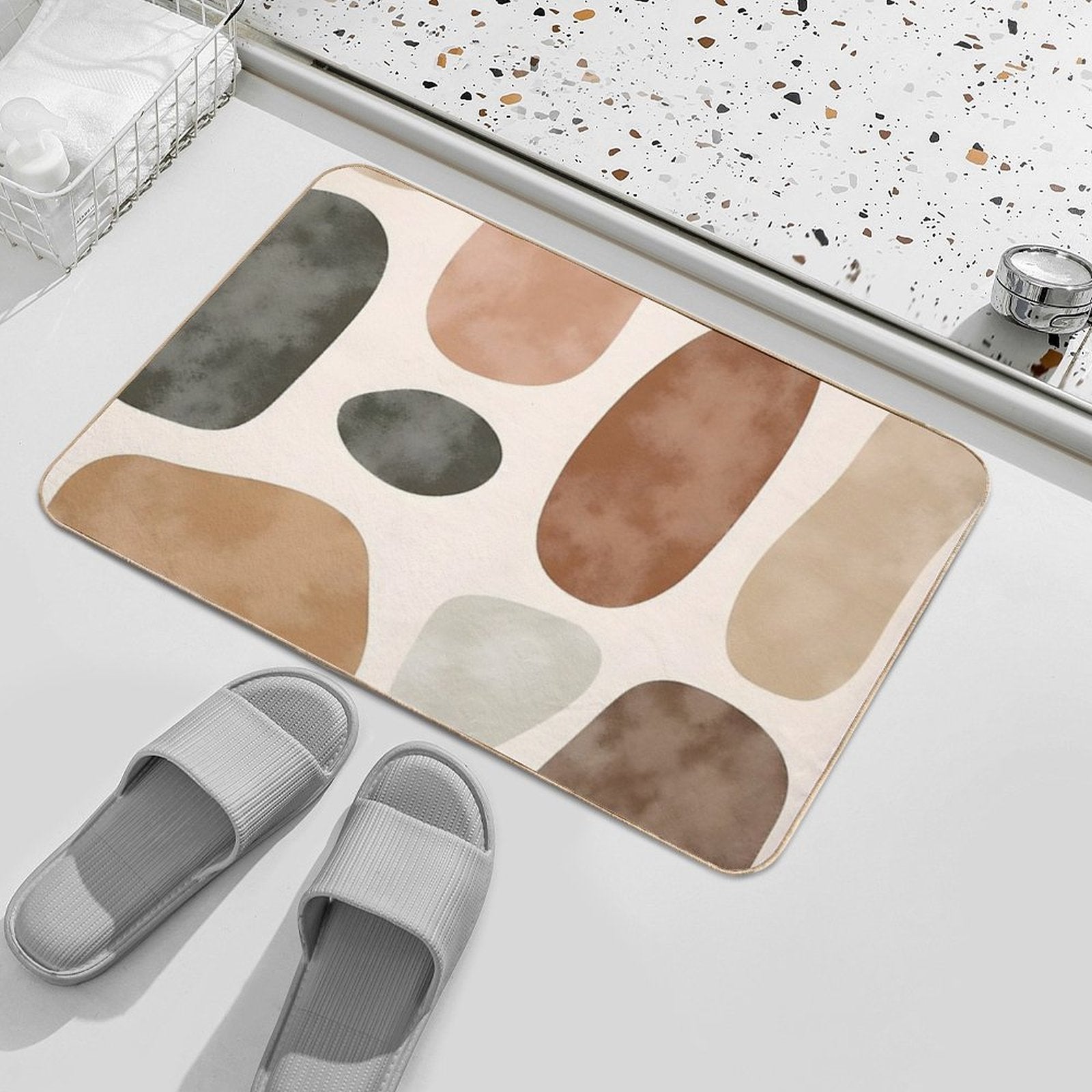 Abstract Boho  Versatile Bath Mat