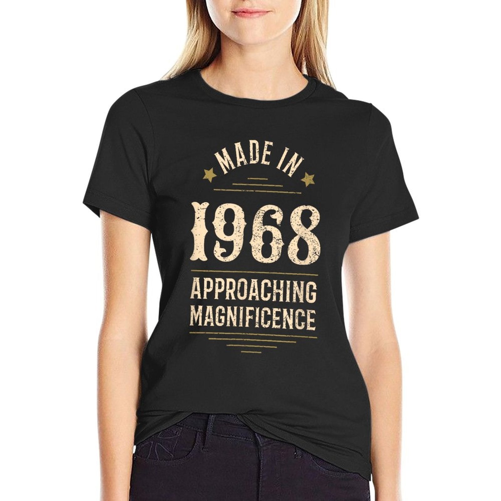 Made In 1968 - Age 50 50th Birthday For Born In 1968  High-quality Stitching T-Shirt