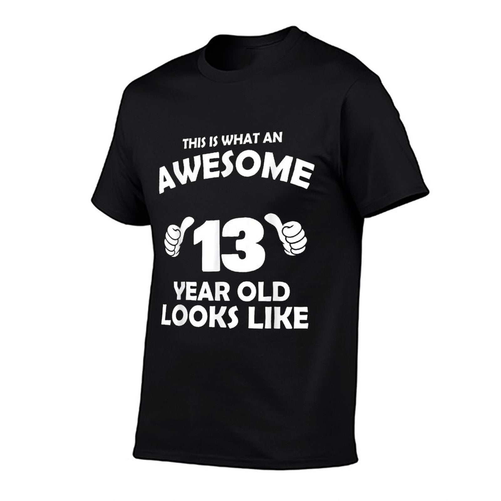 What An Awesome 13 Year Old Looks Like - Birthday Bday  Relaxed-fit T-Shirt