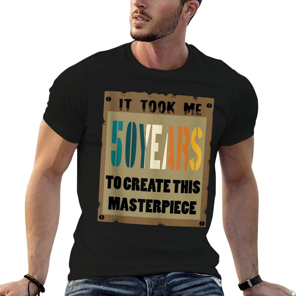 Funny 50 Years Old Joke 50th Birthday  Breathable T-Shirt